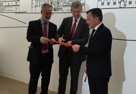 A Xunta participa na inauguración das novas instalacións do Club Financeiro de Santiago